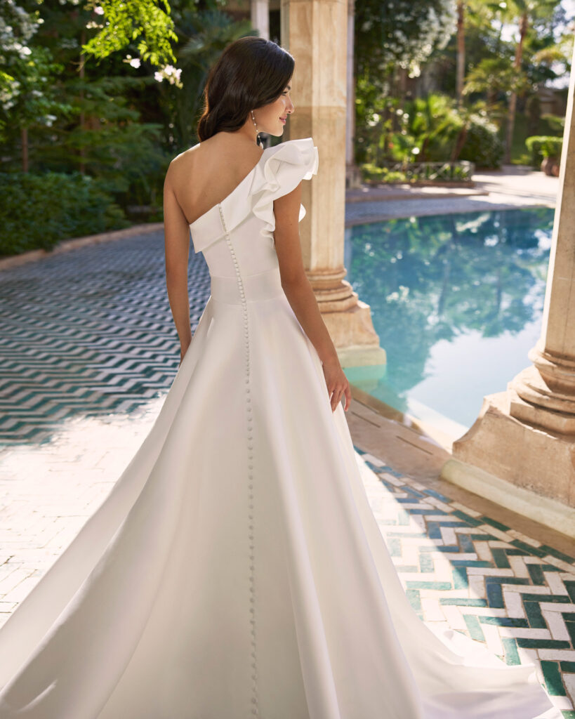 Adriana Alier One Shoulder